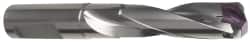 Guhring - 0.551 to 0.57", 46.2mm Max Depth, 5/8" Shank Diam, 68mm Flute, Replaceable-Tip Drill - Americas Industrial Supply