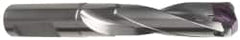 Guhring - 0.551 to 0.57", 46.2mm Max Depth, 5/8" Shank Diam, 68mm Flute, Replaceable-Tip Drill - Americas Industrial Supply