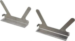 Gibraltar - 5-1/2" Jaw Width, Aluminum, Vise Jaw Cap - Press On Attachment - Americas Industrial Supply