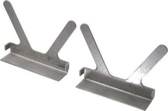 Gibraltar - 4-1/2" Jaw Width, Aluminum, Vise Jaw Cap - Press On Attachment - Americas Industrial Supply