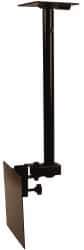 Video Mount - Steel, Flat Panel Ceiling Mount For 25 to 37 Inch LCD Monitor - Black, 75 Lbs. Load Capacity, 20° Max Tilt Angle, Ceiling Mount Rotating and Tilting - Americas Industrial Supply