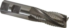OSG - 7/8" Diam, 1-7/8" LOC, 4 Flute Cobalt Roughing & Finishing Square End Mill - Uncoated, 4-1/8" OAL, 7/8" Shank Diam, Weldon Shank, 30° Helix, Centercutting - Americas Industrial Supply