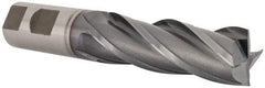 OSG - 1", 3" LOC, 1" Shank Diam, 5-1/2" OAL, 4 Flute, Square End Mill - Single End, TiCN Finish, 30° Helix, Centercutting, Right Hand Cut, Series 548 - Americas Industrial Supply