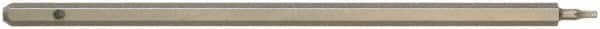 Paramount - 5mm Drive T7 Torx Screwdriver Bit - 5-1/2" OAL - Americas Industrial Supply
