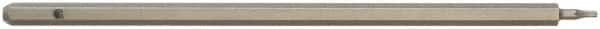 Paramount - 5mm Drive T6 Torx Screwdriver Bit - 5-1/2" OAL - Americas Industrial Supply