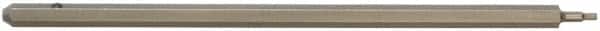 Paramount - 1/16" Hex Screwdriver Blade - 5mm Drive, 5-1/2" OAL - Americas Industrial Supply