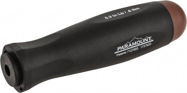 Paramount - 1 Piece, 0.6 Max N/m, Preset Torque Limiting Screwdriver - 0.1969" Drive - Americas Industrial Supply