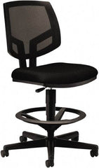 Hon - Swivel & Adjustable Stools Type: Adjustable Height Stool Base Type: Swivel - Americas Industrial Supply