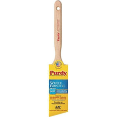 Purdy - 2" Angled Hog General Purpose Paint Brush - 2-5/8" Bristle Length, 7-1/4" Wood Fluted Handle - Americas Industrial Supply