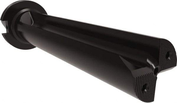 Allied Machine and Engineering - 11" Max Drill Depth, 4.5xD, 2.2" Diam, Indexable Insert Drill - 2 Inserts, CAT50 Taper Shank - Americas Industrial Supply