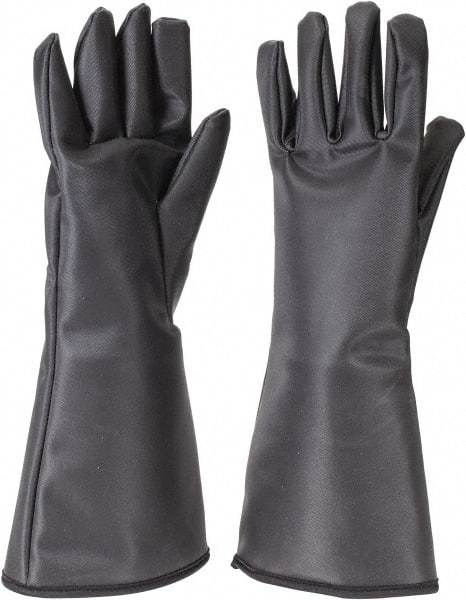 PRO-SAFE - Size S Aramid Lined Silicone Heat Resistant Glove - 13-1/2" OAL, Gauntlet Cuff - Americas Industrial Supply
