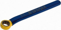 Ampco - 9/16" 12 Point Insulated Offset Box Wrench - Single End, 6-1/4" OAL, Aluminum Bronze - Americas Industrial Supply