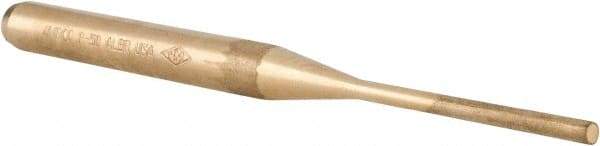 Ampco - 1/8" Pin Punch - 5" OAL, Aluminum Bronze - Americas Industrial Supply