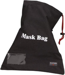 Allegro - Full Face Mask Face Shield Storage Bag - Cotton (Outer), 14" Long x 1/4" Wide, 1,000 Cu In Capacity - Americas Industrial Supply