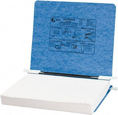 ACCO - 8-1/2 x 11", Holds up to 6" of Unburst Sheets, Light Blue, Data Binders - 11 Point Stock - Americas Industrial Supply