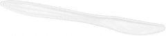 DART - Dart Style Setter Mediumweight Plastic Knives - White - Americas Industrial Supply