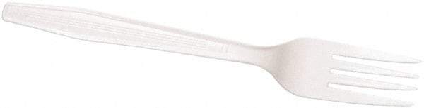 Boardwalk - Boardwalk Full Length Polystyrene Cutlery, Fork - White - Americas Industrial Supply