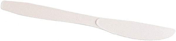 Dixie - Dixie Plastic Tableware, Heavy Mediumweight Knife - Plastic Tableware, Heavy Mediumweight Knife - Americas Industrial Supply