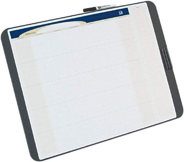 Quartet - 17" High x 23" Wide Foam/Laminate Combination Bulletin/Dry Erase Board - Foam Frame, 1/2" Deep, Includes One Black Dry-Erase Marker & One Eraser With Marker Clip & Mounting Kit - Americas Industrial Supply