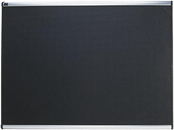 Quartet - 48" Wide x 36" High Tack Bulletin Board - High-Density Foam, Black - Americas Industrial Supply