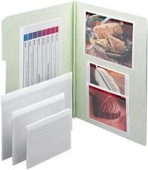 Samsill - 5-5/16x3-5/8", Card, Clear, Label Holder Binder - 11 Point Stock - Americas Industrial Supply