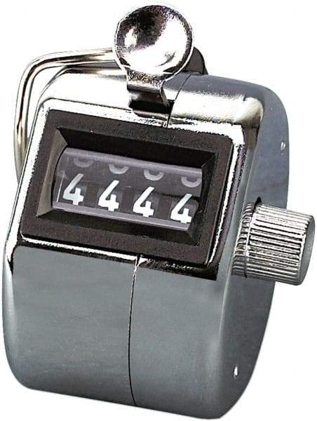 BATES - 4 Digit Wheel Display Tally Counters-Hand - Americas Industrial Supply