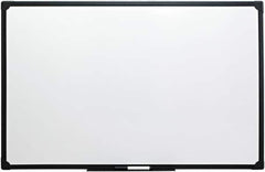 UNIVERSAL - 24" High x 36" Wide Erasable Melamine Marker Boards - Anodized Aluminum, 42-1/4" Deep, Includes Mounting Kit - Americas Industrial Supply