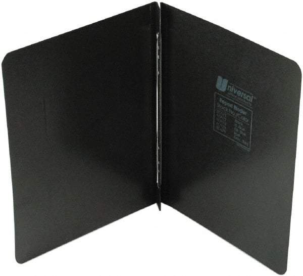 UNIVERSAL - 8-1/2" Long x 11" Wide Clip Style Report Cover - Black - Americas Industrial Supply