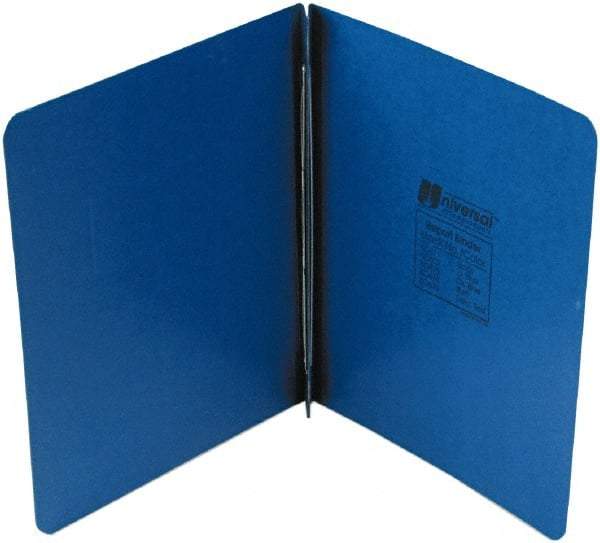 UNIVERSAL - 8-1/2" Long x 11" Wide Clip Style Report Cover - Dark Blue - Americas Industrial Supply