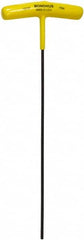 Bondhus - 7/64" Hex, T-Handle Cushion Grip, Hex Key - 9" OAL, Protanium High Torque Steel, Inch System of Measurement - Americas Industrial Supply
