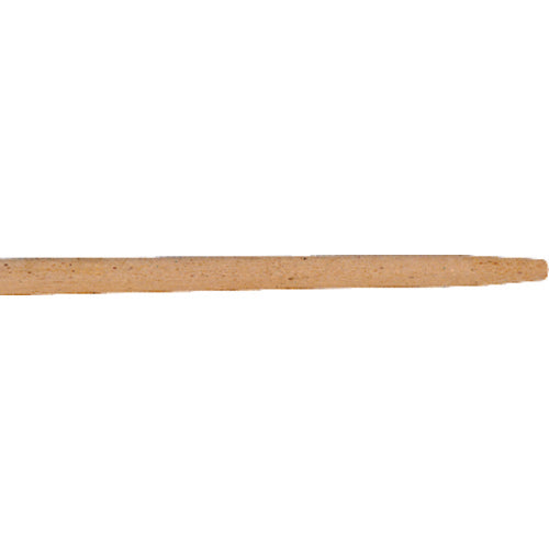 Tapered Wood Handle for Push Broom, Sanded. 1 5/6″ Diameter, 60″ L - Americas Industrial Supply