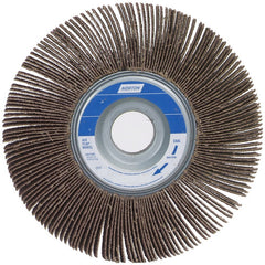 3 1/2″ × 1″ × 5/8″ Metalite R265 Flap Wheel 80 Grit Aluminum Oxide - Americas Industrial Supply
