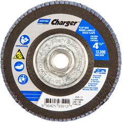 ‎4-1/2″ × 1/4″ × 5/8″ Charger R822 Flap Disc Type 27 Flat 60 Grit - Americas Industrial Supply