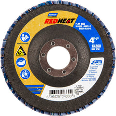 ‎4-1/2″ × 1/4″ × 7/8″ Twinfiber Flap Disc Type 29 Conical 40 Grit - Americas Industrial Supply