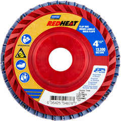 ‎4-1/2″ × 1/4″ × 7/8″ TwinStar Flap Disc Type 27 Flat 60 Grit - Americas Industrial Supply