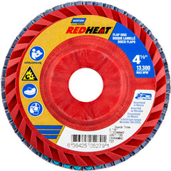 ‎4-1/2″ × 1/4″ × 7/8″ Twinstar Flap Disc Type 27 Flat 120 Grit - Americas Industrial Supply