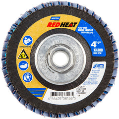 ‎4-1/2″ × 1/4″ × 5/8″ Twinfiber Flap Disc Type 29 Conical 40 Grit - Americas Industrial Supply