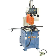 Baileigh - 4 Cutting Speeds, 17" Blade Diam, Cold Saw - 35 & 120 RPM Blade Speed, Floor Machine, 3 Phase, Compatible with Ferrous Material - Americas Industrial Supply