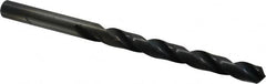 Cleveland - 7.14mm 118° High Speed Steel Jobber Drill - Oxide Finish, Right Hand Cut, Spiral Flute, Straight Shank, 4-1/4" OAL, Standard Point - Americas Industrial Supply