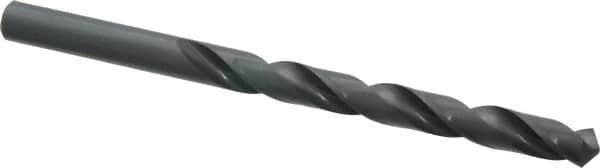 Cleveland - Letter L 118° High Speed Steel Jobber Drill - Oxide Finish, Right Hand Cut, Spiral Flute, Straight Shank, 4-1/4" OAL, Standard Point - Americas Industrial Supply