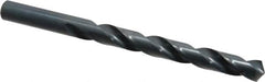 Cleveland - Letter Z 118° High Speed Steel Jobber Drill - Oxide Finish, Right Hand Cut, Spiral Flute, Straight Shank, 5-1/4" OAL, Standard Point - Americas Industrial Supply