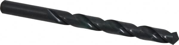 Cleveland - 13/32" 118° High Speed Steel Jobber Drill - Oxide Finish, Right Hand Cut, Spiral Flute, Straight Shank, 5-1/4" OAL, Standard Point - Americas Industrial Supply