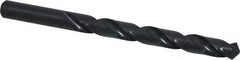 Cleveland - 13/32" 118° High Speed Steel Jobber Drill - Oxide Finish, Right Hand Cut, Spiral Flute, Straight Shank, 5-1/4" OAL, Standard Point - Americas Industrial Supply