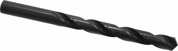 Cleveland - 17/32" 118° High Speed Steel Jobber Drill - Oxide Finish, Right Hand Cut, Spiral Flute, Straight Shank, 6-5/8" OAL, Standard Point - Americas Industrial Supply
