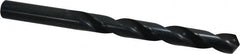 Cleveland - 19/32" 118° High Speed Steel Jobber Drill - Oxide Finish, Right Hand Cut, Spiral Flute, Straight Shank, 7-1/8" OAL, Standard Point - Americas Industrial Supply