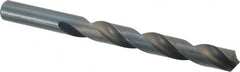 Cleveland - 43/64" 118° High Speed Steel Jobber Drill - Oxide Finish, Right Hand Cut, Spiral Flute, Straight Shank, 7-5/8" OAL, Standard Point - Americas Industrial Supply