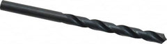 Cleveland - 6.9mm 118° High Speed Steel Jobber Drill - Oxide Finish, Right Hand Cut, Spiral Flute, Straight Shank, 4.291" OAL, Standard Point - Americas Industrial Supply