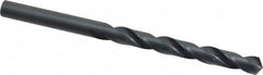 Cleveland - 7.1mm 118° High Speed Steel Jobber Drill - Oxide Finish, Right Hand Cut, Spiral Flute, Straight Shank, 4.291" OAL, Standard Point - Americas Industrial Supply