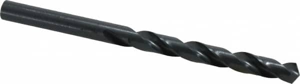 Cleveland - 7.7mm 118° High Speed Steel Jobber Drill - Oxide Finish, Right Hand Cut, Spiral Flute, Straight Shank, 4.606" OAL, Standard Point - Americas Industrial Supply