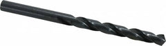 Cleveland - 7.7mm 118° High Speed Steel Jobber Drill - Oxide Finish, Right Hand Cut, Spiral Flute, Straight Shank, 4.606" OAL, Standard Point - Americas Industrial Supply